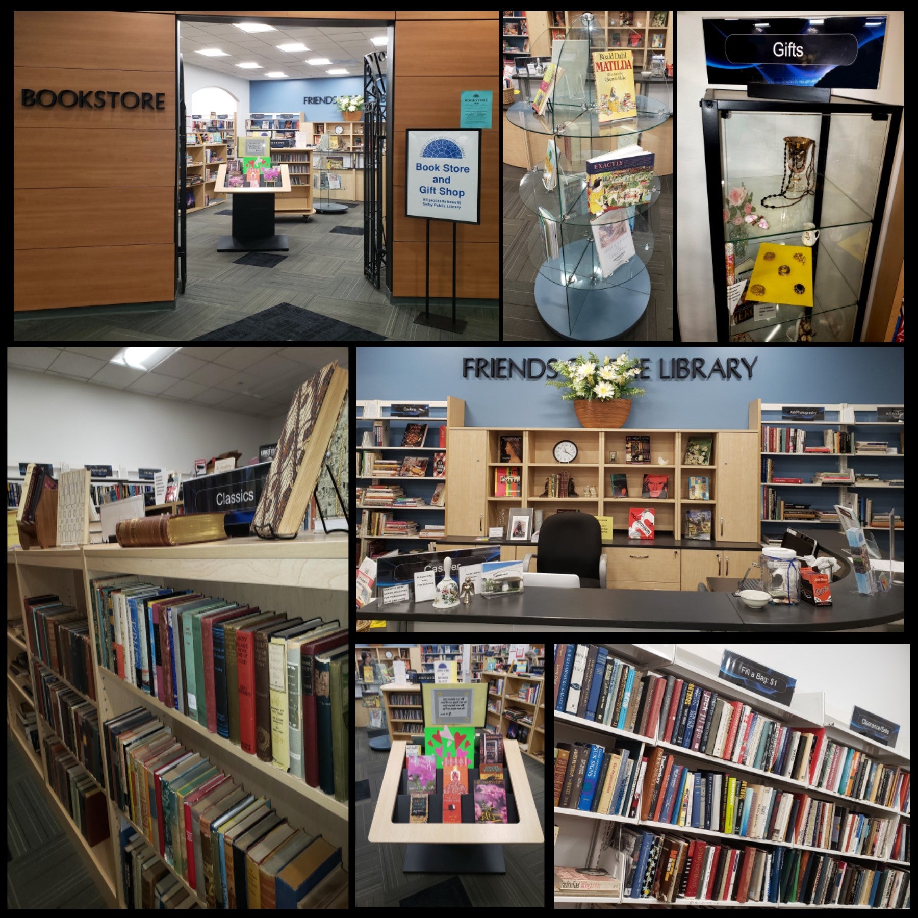 Friends of the Seminole Co. Library Bookstore - Non-profit used book store  in Casselberry